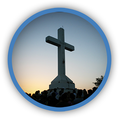 Cruz Monte Krizevak . Medjugorje