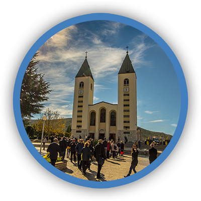 Iglesia de Santiago . Medjugorje